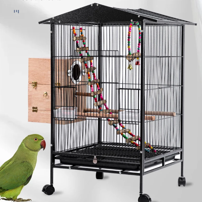 Palomas Toys Bird House Feeder Nest Passaros Rabbit Parrot Cage Accessories Canarios Gaiola Para Passaros Pet Furniture CY50BC