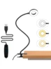 Desk Lamp, [3 Color Modes & 10 Brightness] LED Reading Light with Clamp, Flexible Gooseneck Book Light for Kids Reading Book 1