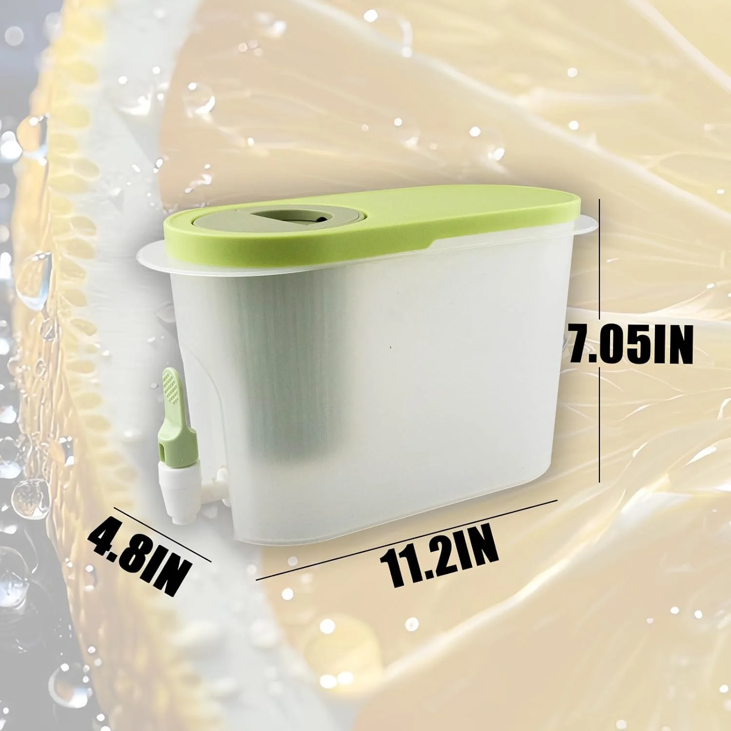 : ربع جالون صانع قهوة باردة مع فلتر شبكي ناعم من ا...