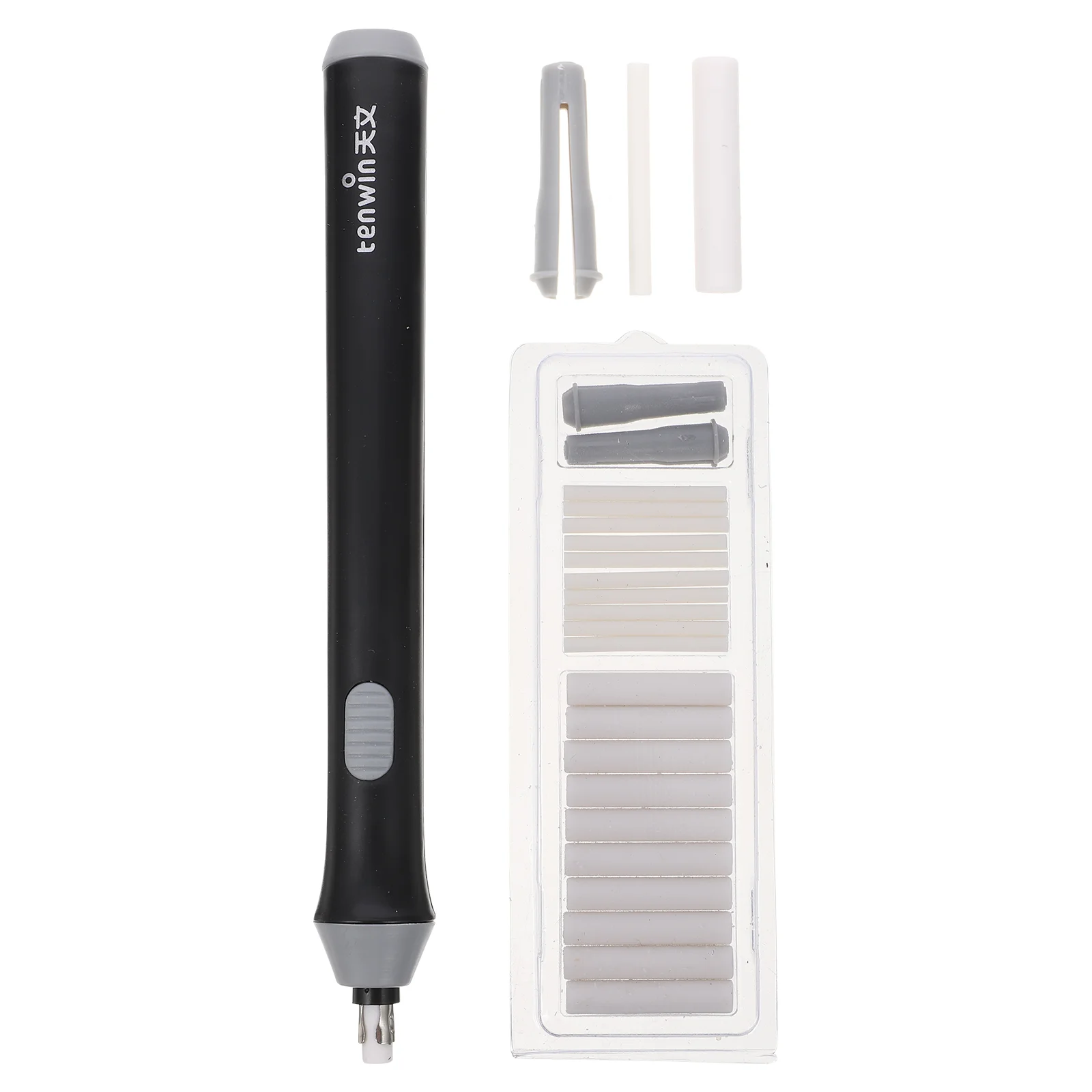 

Electric Eraser Pencil Painting Portable Sketch Modification Batteries Erasers for Kids Ink Auto Abs Pupils