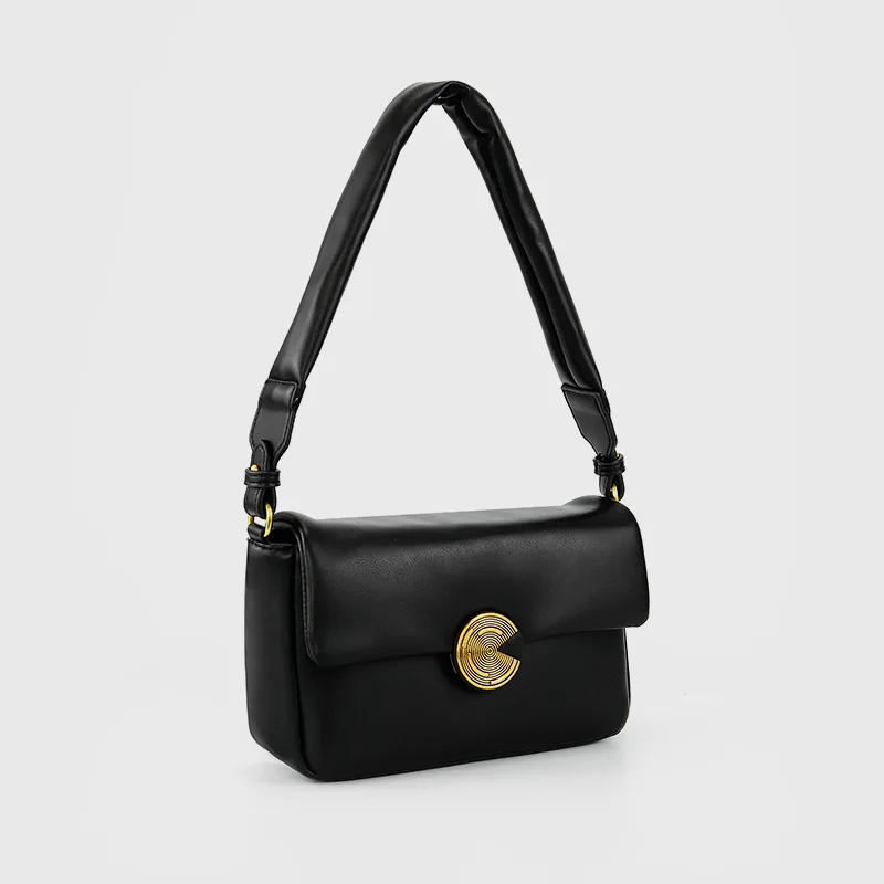 Maxdutti French Women's Vintage One Shoulder Underarm Bag 2023 Autumn