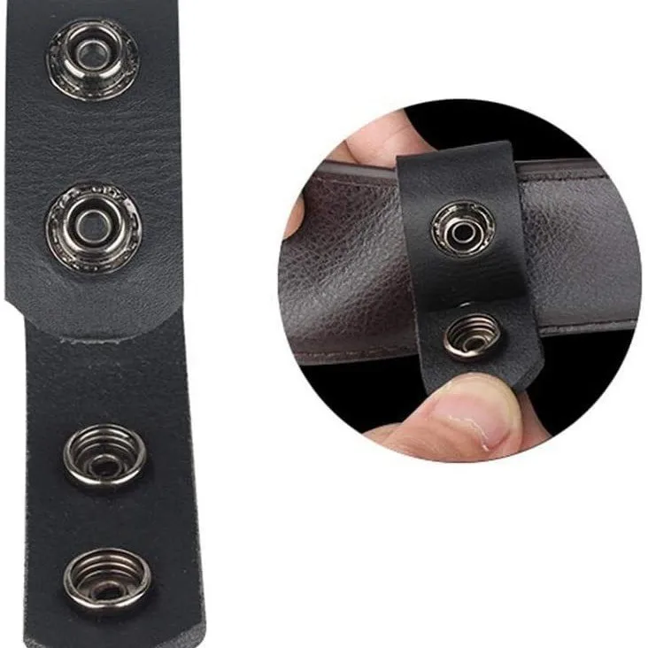 Gürtelhalter für Pflichtgürtel, Nylon-Gürtelhalter, taktischer Gürtelhalter mit doppelten Druckknöpfen für die Befestigung von Polizeigürteln – Detail 7