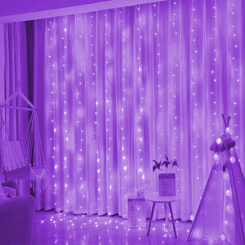 thumbnail image 1 of USB Festoon String Light Fairy Garland Curtain Light Christmas Decor for Home Ramadan Xmas Tree Decorative 2025 New Year Lamp, 1 of 5