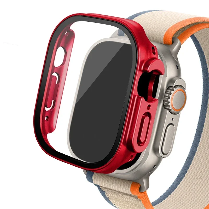 Durable Glass Case with Screen Protector for Apple Watch Ultra 2 - 49mm