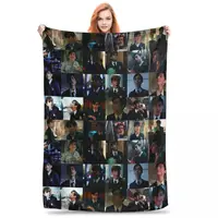 Five Hargreeves Mod Mood Blankets Fleece Super Soft Sofa Throw Blankets For Couch Bedding Travel Throws Bedspread Quilt 1