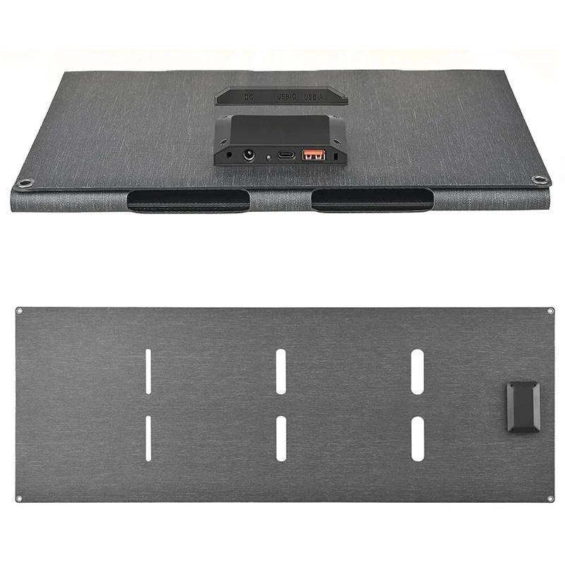 Pannello solare pieghevole da 80 W IP65 Caricatore da pannello solare portatile impermeabile Cella solare per telefono cellulare Laptop Zaino in spalla Escursione in campeggio - immagine 5