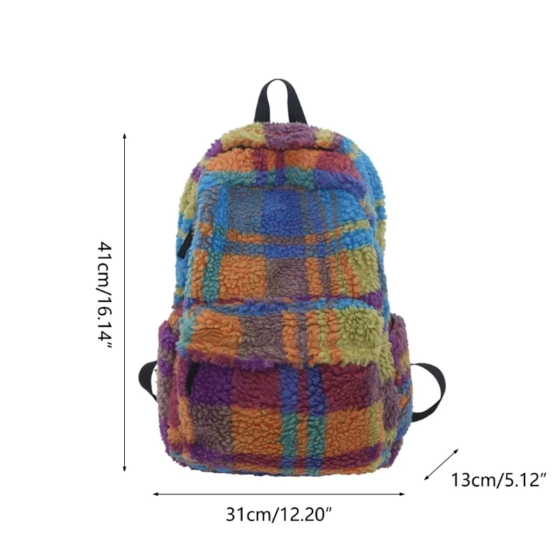 Travel Bag Double Strap Shoulder Bag Book Bags for Student Girl Backpack