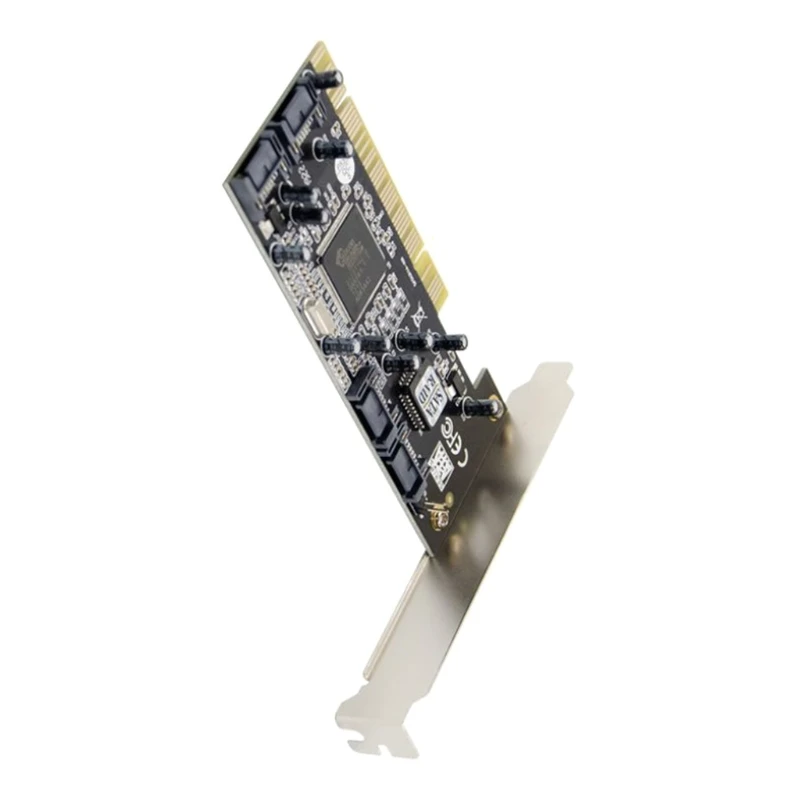 4 ��Ʈ SiI3114 SATA ��Ʈ�ѷ� Ĩ SATA Ȯ�� ī�� PCI toSata ��ȯ ī��, RAID ī�� ����� ���� �����