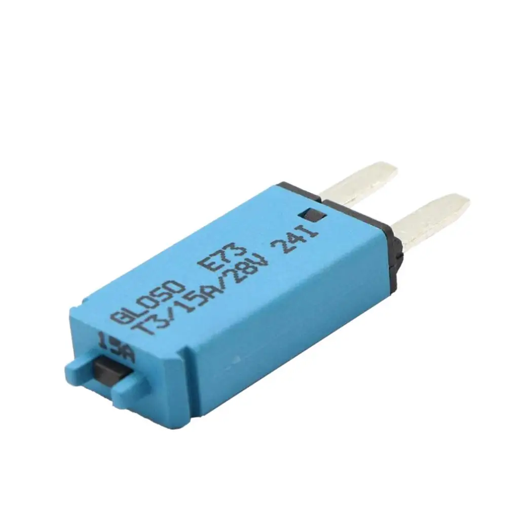 Auto Boat Resettable Small Blade Fuse 12V-24V Automotive Breaker