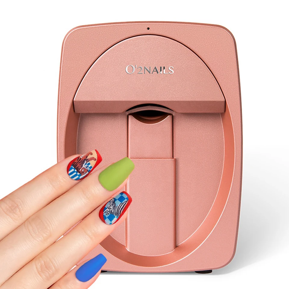 Jolimark Finger DIY Print Smart Nail Art Machine Portable 3D Nail Printing  Machine Printer Ink Cartridge NP-100D - SpanningGlobal