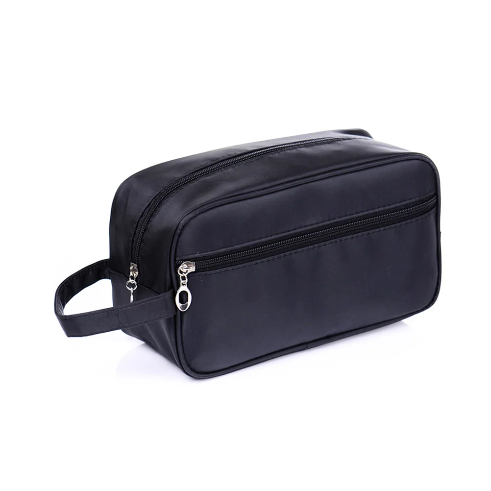 

Outdoor Travel Toiletry Bags Mens Ladies Supplies Organizer Kit Bag(Black)