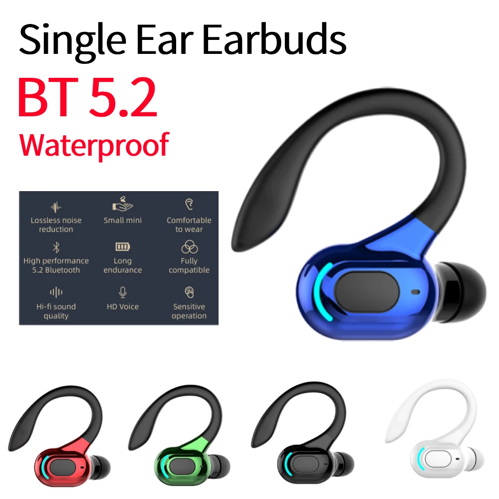 M-F8 Waterproof Bluetooth 5.2 Noise Cancelling Earbuds