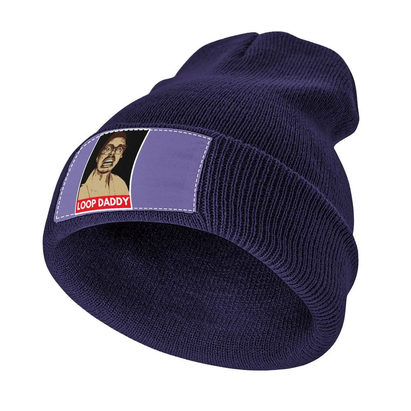 

Loop daddy - marc rebillet merch Knitted Cap Military Tactical Caps Big Size Hat Boy Cap Women's