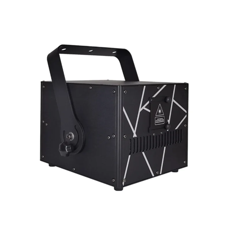 8W 10W 15W RGB full-color laser lamp 3D laser projector dj disco party stage lamp Christmas show beam projector