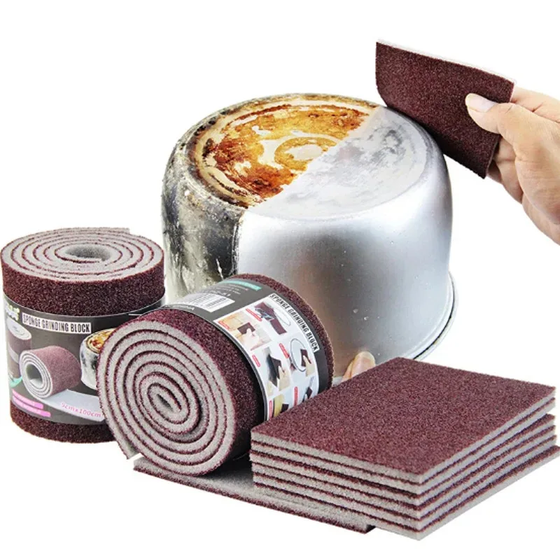 Kitchen Brush Magic Melamine Carborundum Eraser For Pan Pot Dish Kitchen Utensils Household Cleaning Items