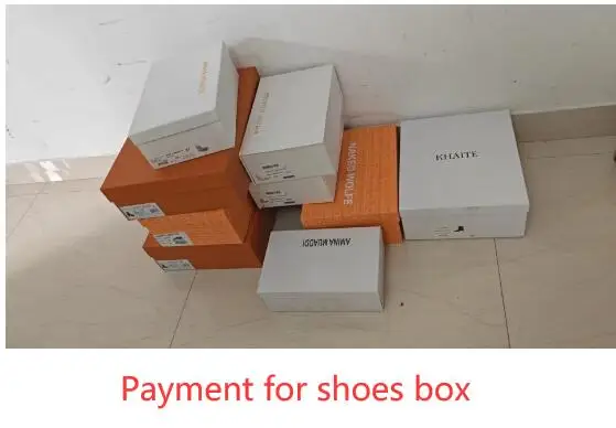 

Shoes box Payment , Please purchase this together if you want shipping with box