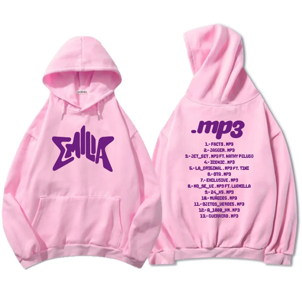 thumbnail image 1 of Ropa de calle álbum MP3 Emilia Mernes Sudaderas con capucha Hip Hop hombres Sudaderas con capucha Sudaderas Hombre ropa cómoda de manga larga para Hombre, 1 of 5