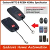 Gadoore 433Mhz Bft Mitto B RCB04 Garage Door Remote Bft Mitto RCB04 Compatible with  433Mhz BFT Mitto B RCB02 Mitto B RCB04 4