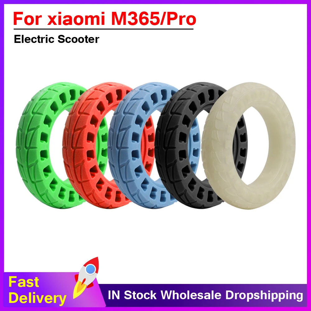 

10 Inch Honeycomb Solid Tyre 10x2.125 Rubber Solid Tire for Xiaomi Mijia M365 Electric Scooter Shock Absorber Damping Tyre