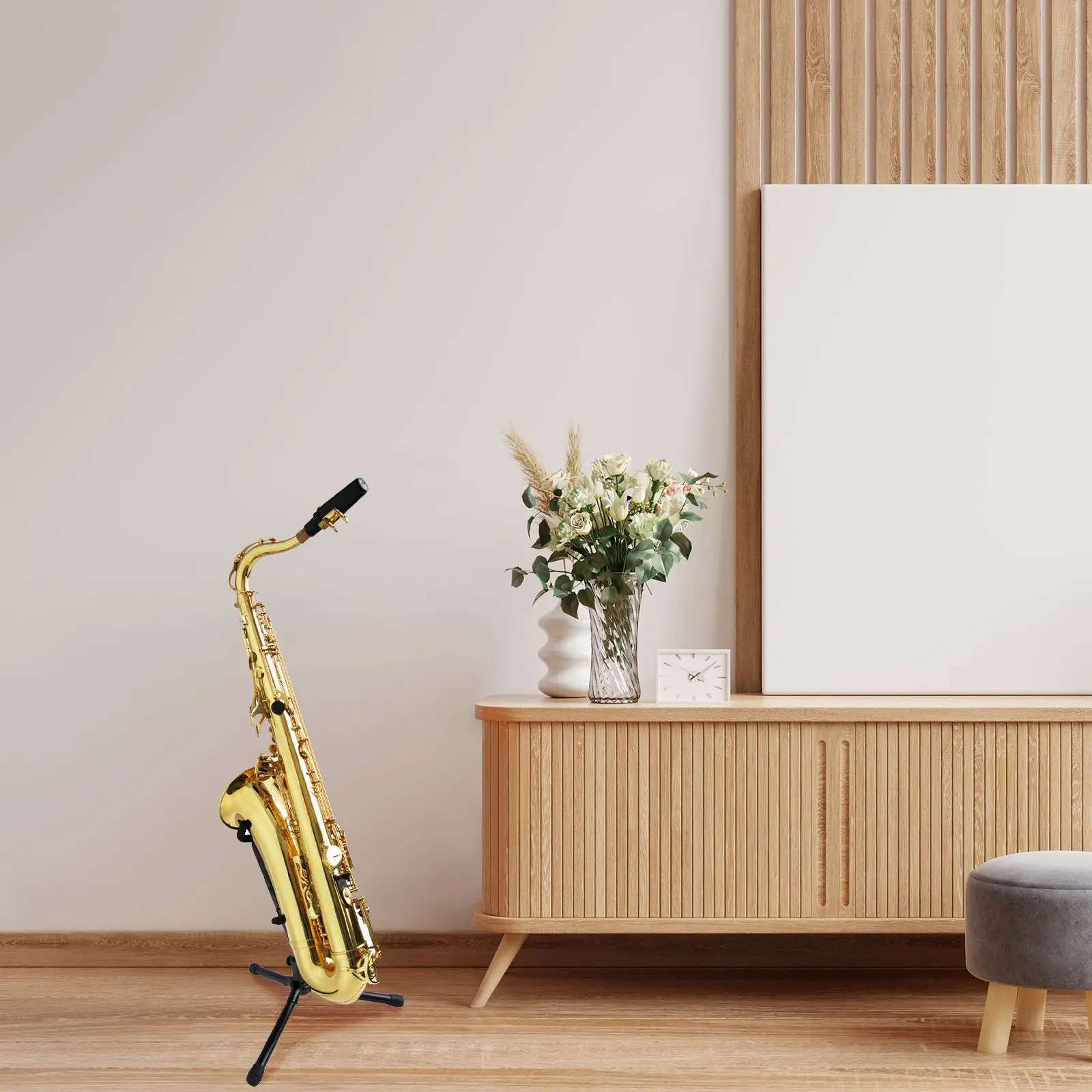 Saxophone Stand Holder Portable Saxophone Stand Display Holder Instrument Accessory