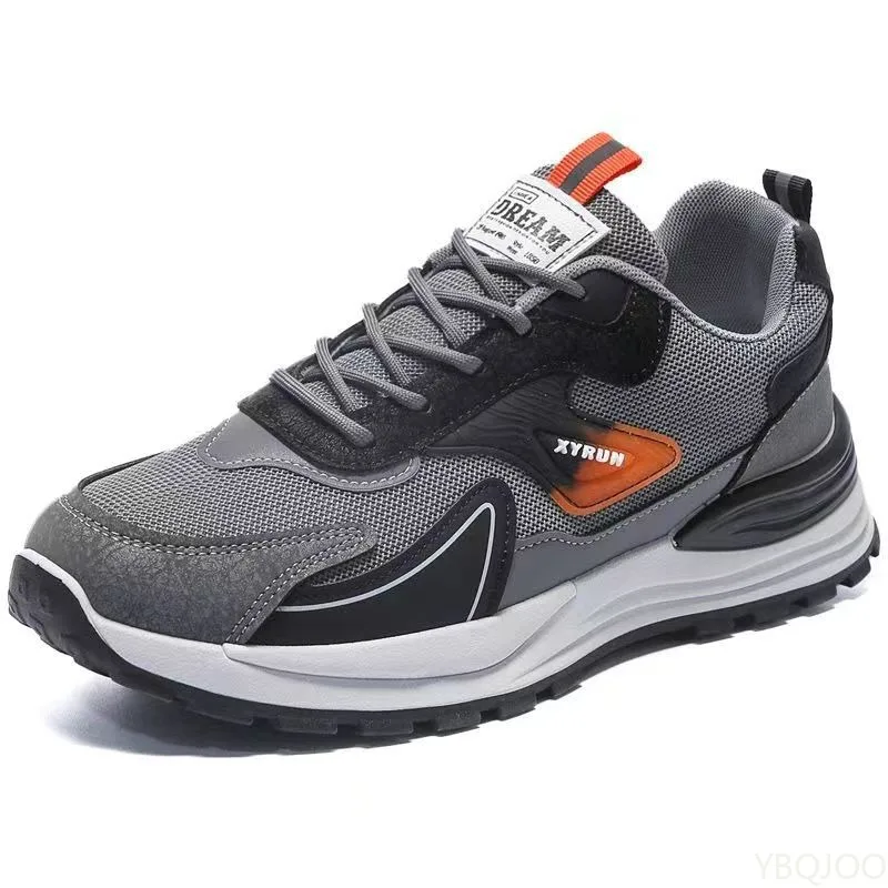 2025 Large Size Autumn Fashion New Item Breathable Casual Comfortable Men's Shoes Versatile Lightweight Flat Sports Men's Shoes 1