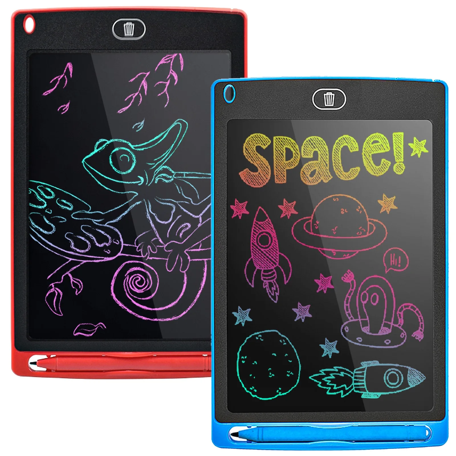 8€03 sur SCRIMEMO LCD Tablette D'écriture 8.5 Pouces Coloré, Ardoise Magique,  Jouets pour Enfants, Filles De 3-12 Ans, l'écriture et Le Dessin sans  Papier Adultes électronique Memo Board (Rose) - Accessoires Tablette 