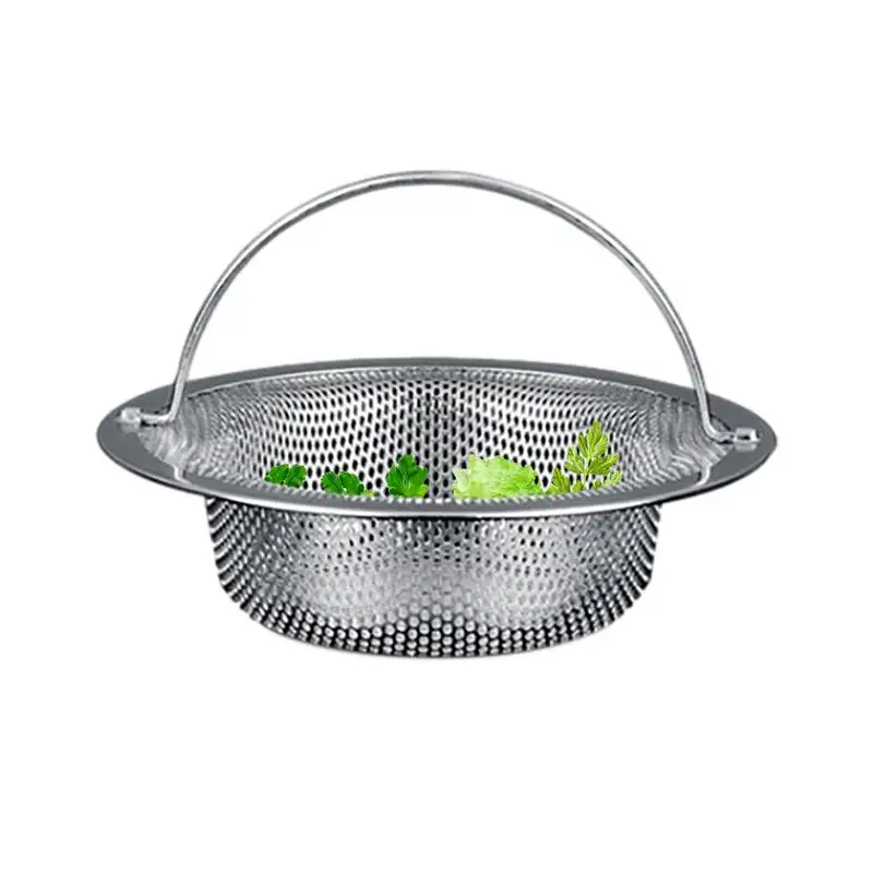 

Сетчатый фильтр для кухонной раковины, фильтр из нержавеющей стали для раковины в ванную комнату, сетчатый фильтр для отверстий в сливе, ловушка для отходов, 1 шт.