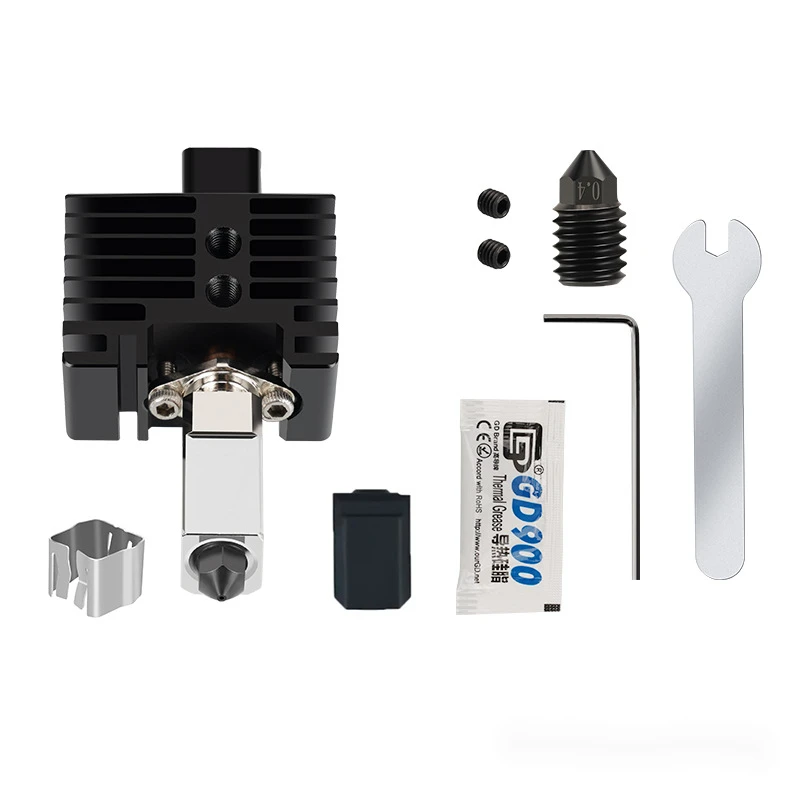 Bambu Lab X1 P1P TZ 모듈러 프린트 헤드 어셈블리, 경화강 깍지 압출기 키트, VORON 3D 프린터용, TZ 2.0 업그레이드 핫엔드