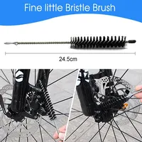 JOCleaner-Kit de livres de cyclisme pour VTT, ensemble de brosses à récurer, lavage de vélo portable, outil de réparation pour le cyclisme sur route 5
