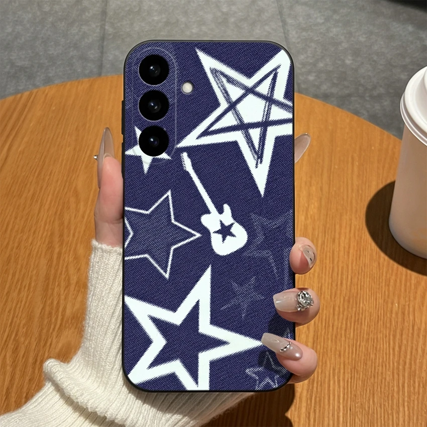 Abstract Art Pattern Soft Matte Silicone Phone Case - High-Quality Bumper Shell