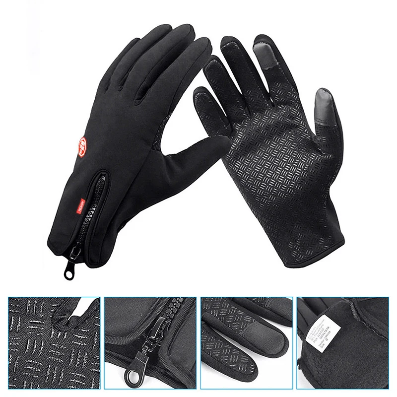 Guanti Antiscivolo Tpue Guanti Da Sci Per Bambini 5-10 Anni - Impermeabili, Antivento, Fino A -30°C, Con Palmo Antiscivolo TPU Guanti Sci Bambina