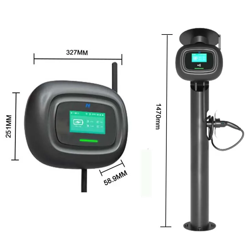 

wallbox ev charger light custom charging pile outdoor smart pole 22kw car charging module new energy vehicle charging pile