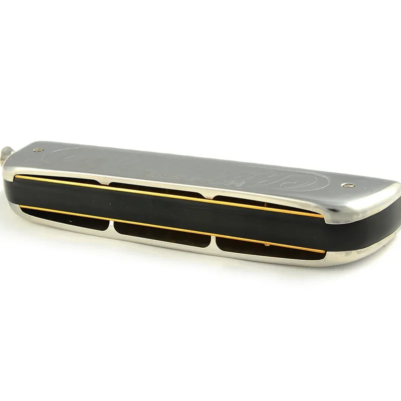 Description Picture 4 of itemHohner 257 14 holes Chromatic harp Chrometta 14 Harmonica, Key Of C Major