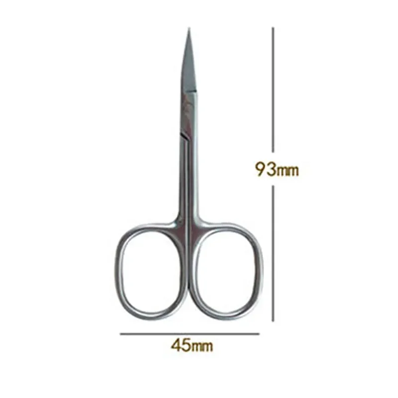 1 Pc Eyebrow Scissor Makeup Eyelash Trimmer Facial Hair Remover Manicure Nail Cuticle Scissors Beauty Tools Eyelash Scissors 6