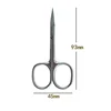 1 Pc Eyebrow Scissor Makeup Eyelash Trimmer Facial Hair Remover Manicure Nail Cuticle Scissors Beauty Tools Eyelash Scissors 6