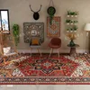American Retro Living Room Decoration Carpet Minimalist Bedside Rugs for Bedroom Large Area Non-Slip Mat Washable Lounge Rug 1