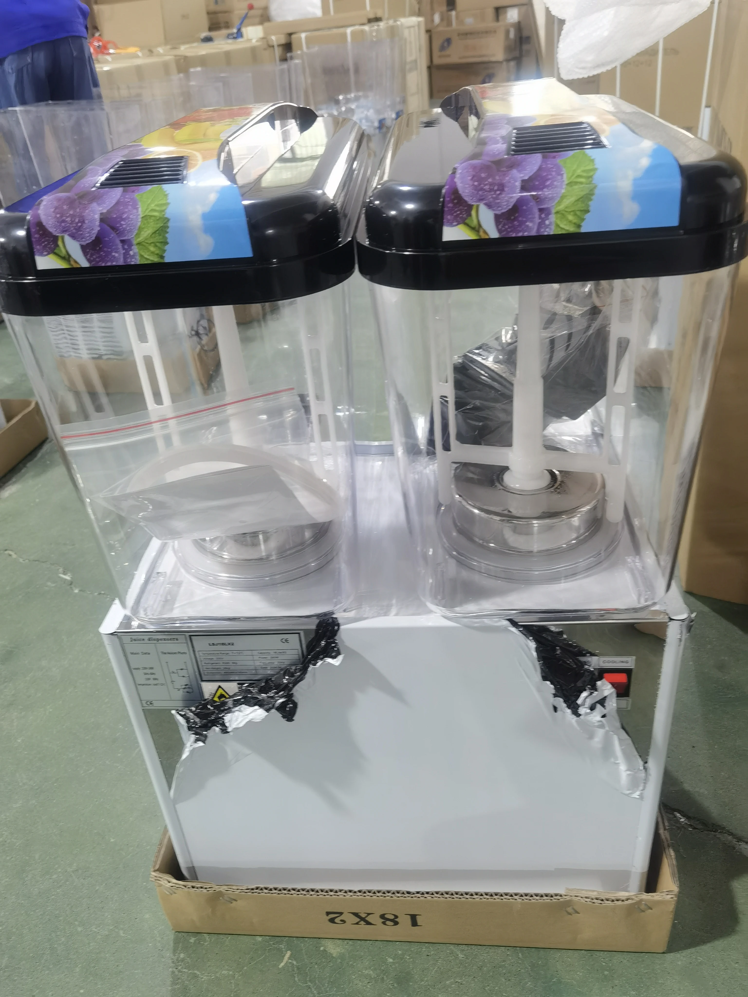 Commercial Juice Beverage Dispenser Drinking Machine For Cold And Hot Soft Drink