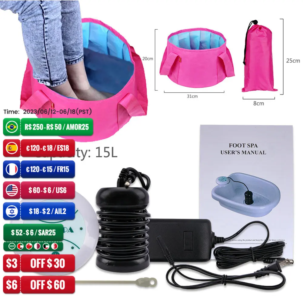 Máquina de desintoxicación para baño de