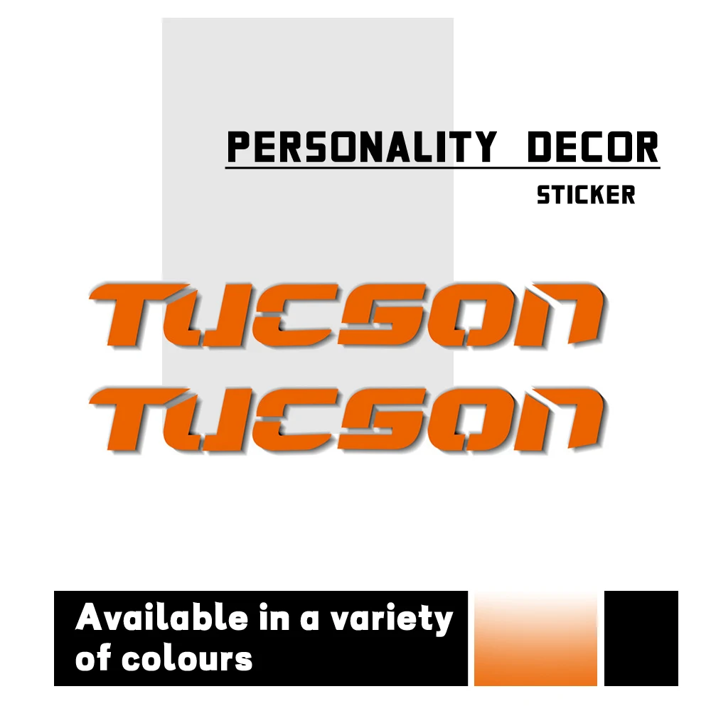 For Hyundai New Tucson 2015 2016 Car Body Accessories  Decoration Cover Stickers Case Reflective Waterproof Decals шрус наружный для автомобилей kia sportage 04 hyundai tucson 04 2 0i мt 2 0 crdi аt 49591 1f210 trialli go 0801