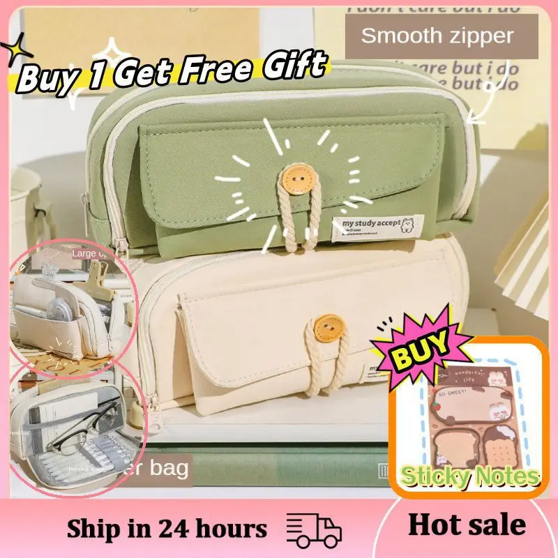 

4 Layer Pencil Bag Large Capacity Pencil Case Student Pencil Pouch Stationery Box Gift For Teen Girl Boy Office School Supplies