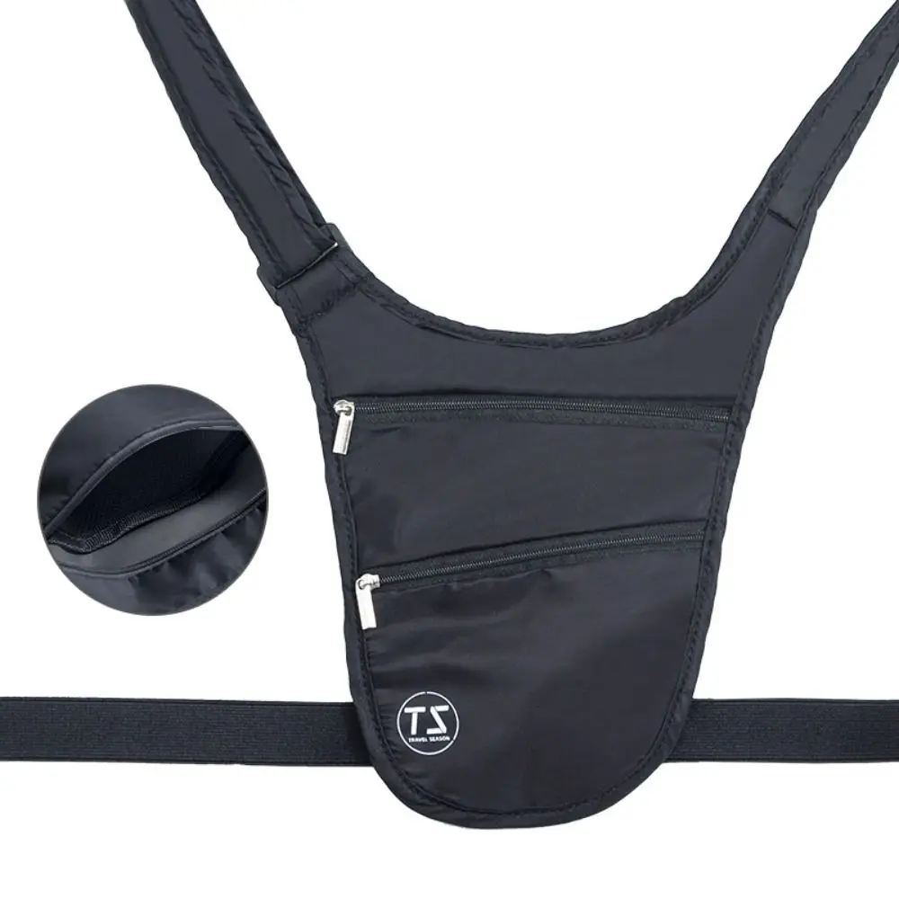Anti-theft Sports Waist Bag Waterproof Lightweight Run Waist Pouch Adjustable Strap Big Capacity Invisible Belt Bag Gym 3