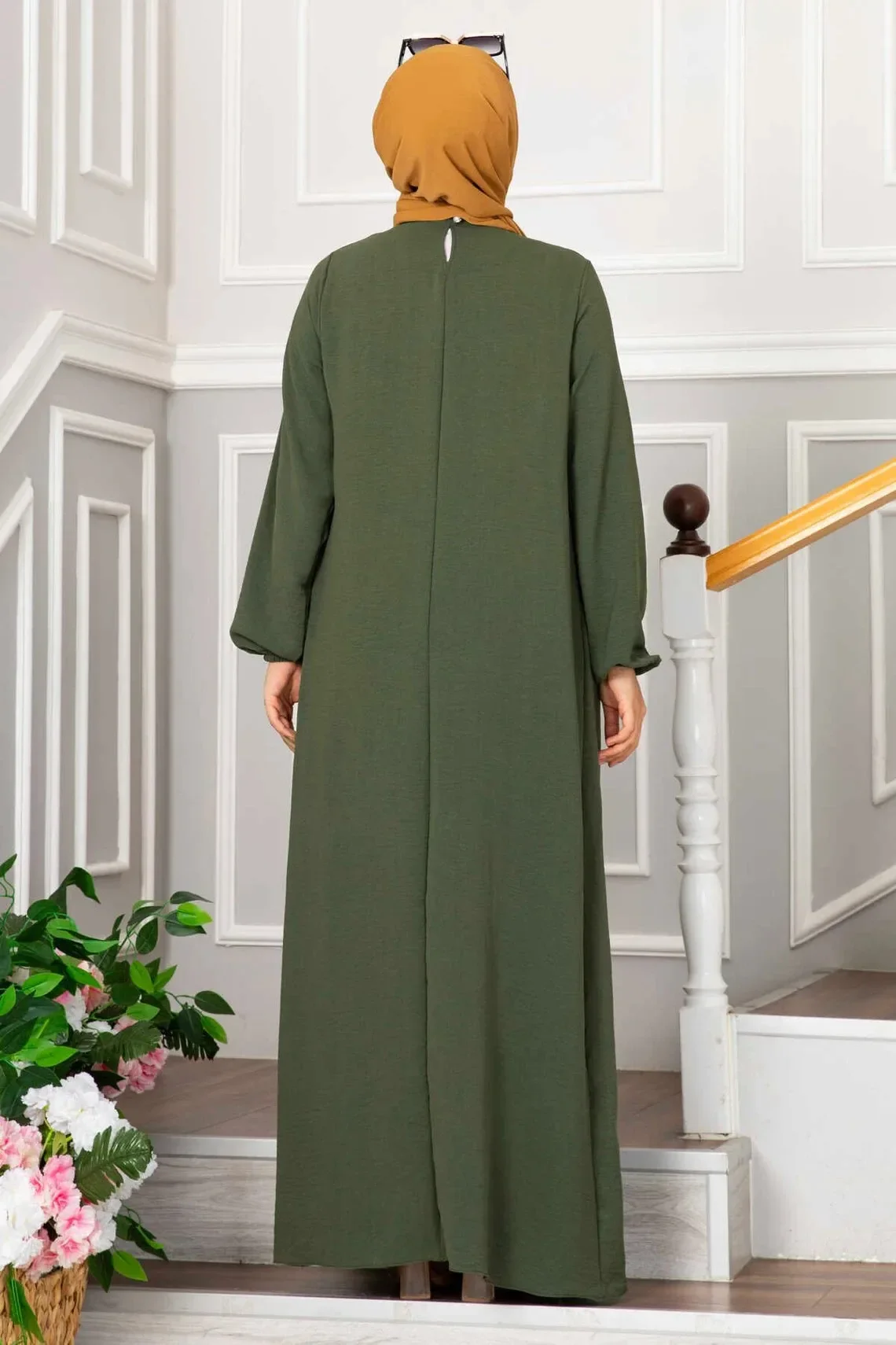 Muslim Casual Abaya Zipper for Women Dubai Luxury Long Party Dress Turkey Arab Kaftan Hijab Robe Islam Prayer Ramadan Eid Modest
