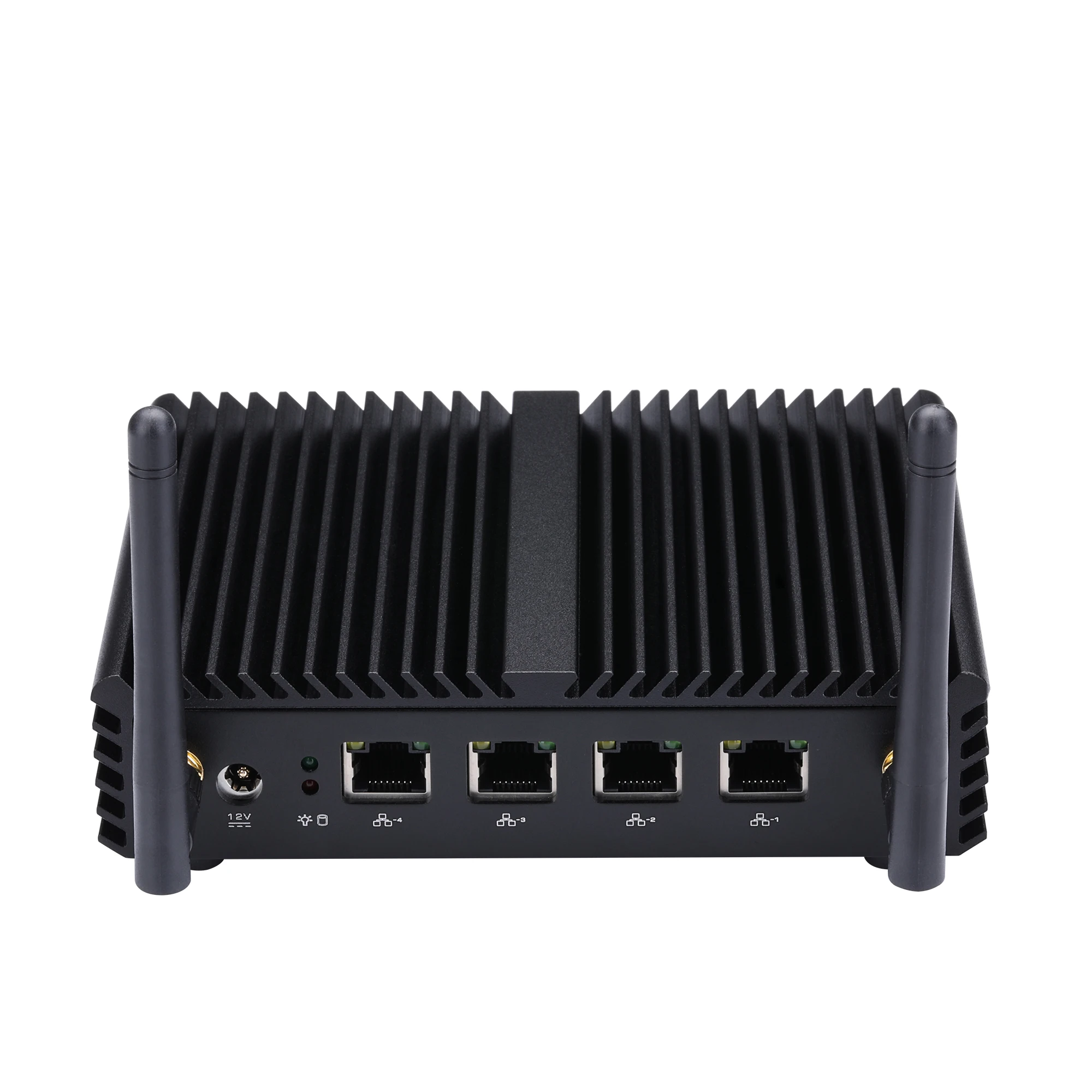4 LAN Firewall Router Qotom-Q190G4N/Q195G4N S07 Quad Core J1900/N3540 VGA 4*USB Fanless X86 Mini PC