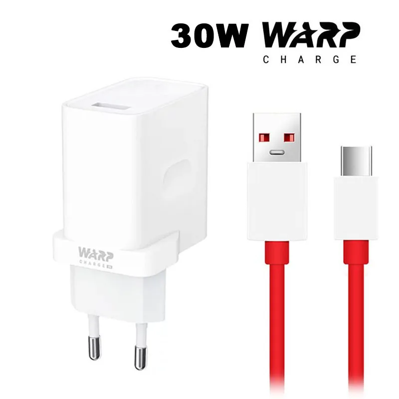 Adaptador de Carregamento Rápido para Oneplus Carregador de Urdidura Cabo tipo c 30w 6a 6t Mais 3t Mais 5t 20w