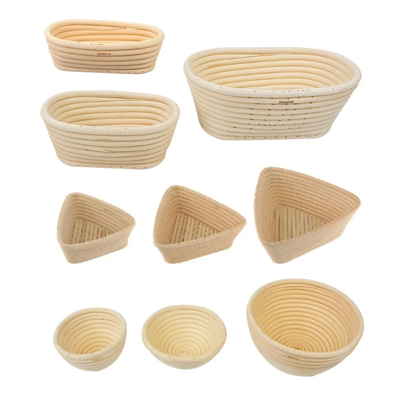 Bread Proofing Basket Rattan Bowl Leavening Dough Ferment Sourdough
