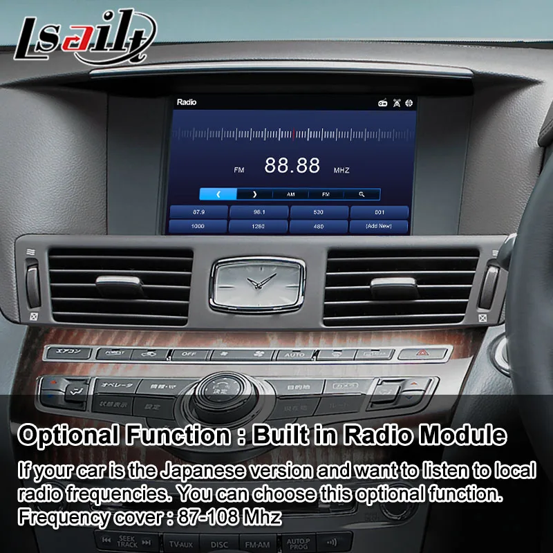 Lsailt 8+128GB Android Video Carplay Interface for 2009-2019
