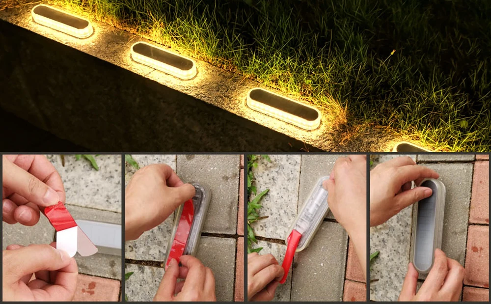 Description Picture 5 of item30LED Solar Power Step Light Outdoor Garden Solar Underground Light Deck Light Spotlight Buried Solar Led Lamp Garden Decoration
