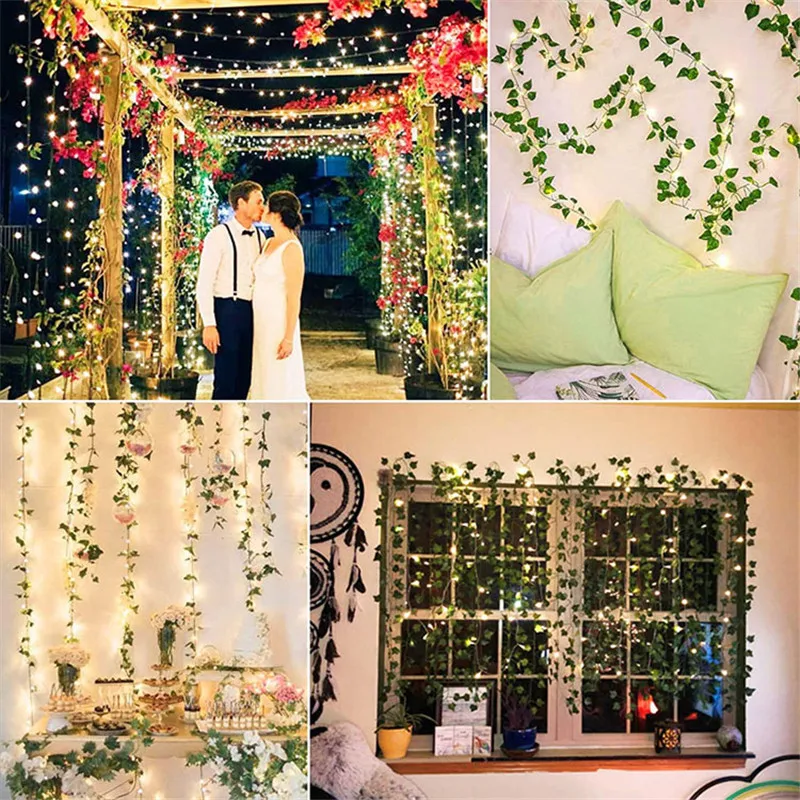 2M 20Led  Led ڿ  Ÿ Garlands ũ Ʈ  ߿ ȥ   DIY   