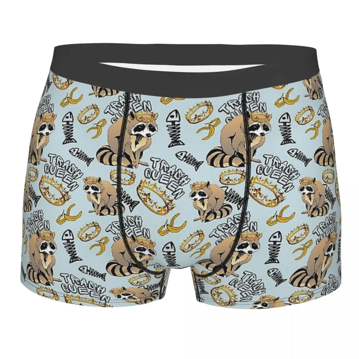 

Raccoon Procyon Lotor Animal Trash Underpants Cotton Panties Male Underwear Ventilate Shorts Boxer Briefs