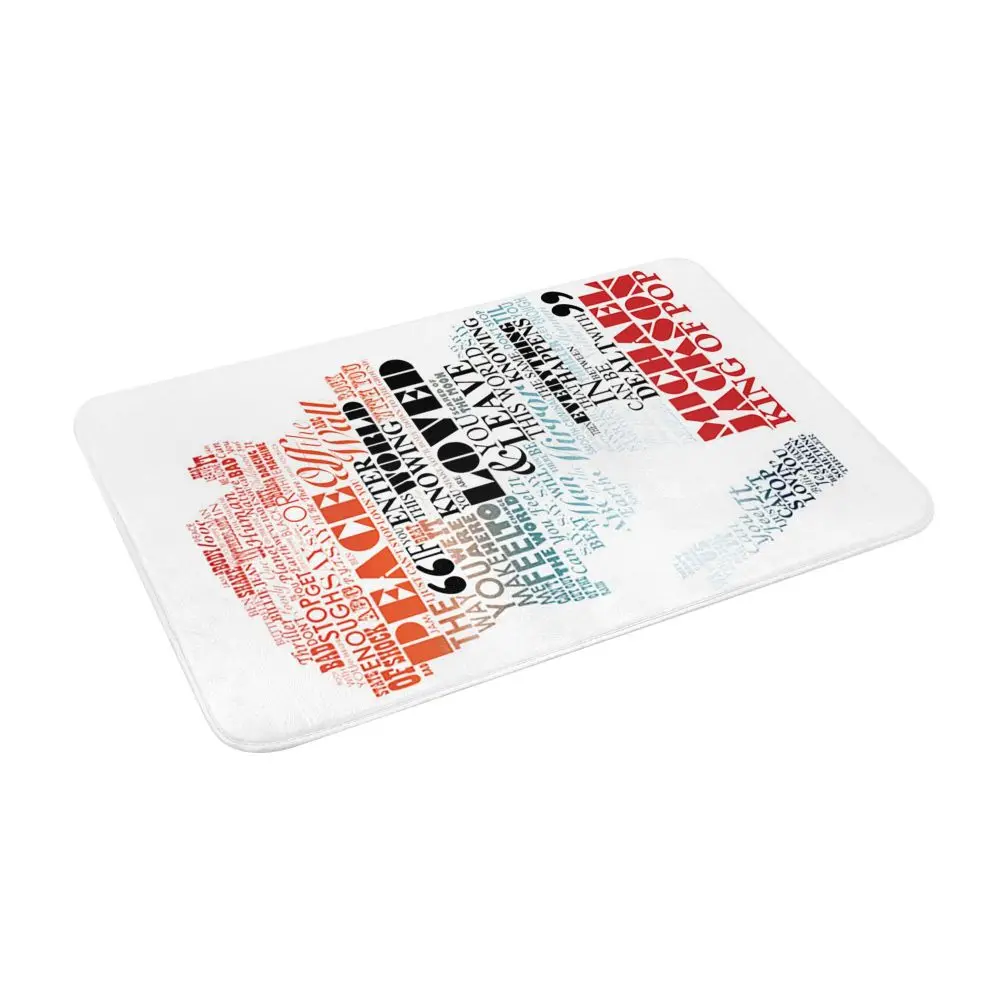 Legacy Of Michael Jackson Non-slip Doormat Floor Mat Dust-proo Carpet Rug for Kitchen Entrance Bathroom Living room Footpad Mats